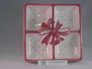 Gmundner Keramik-Schale/Masche